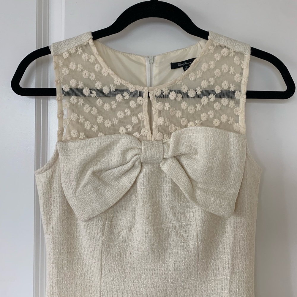 Monteau Cream Dress